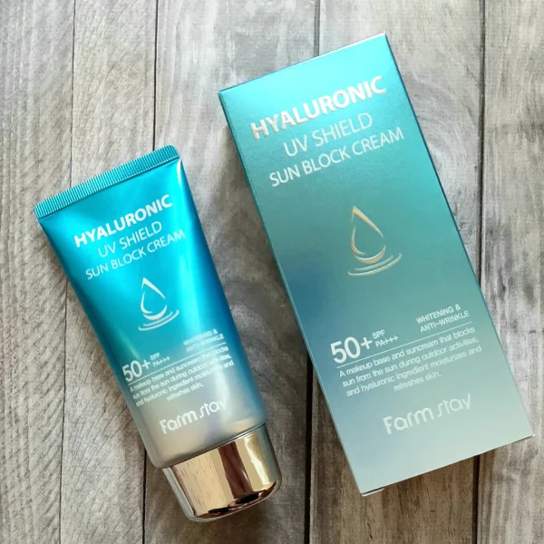 Farmstay Hyaluronic UV Shield Sun Block Cream, 70g - Image 3