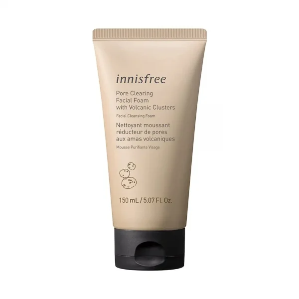 Innisfree Pore Clearing Facial Foam with Volcanic Clusters Face Cleanser