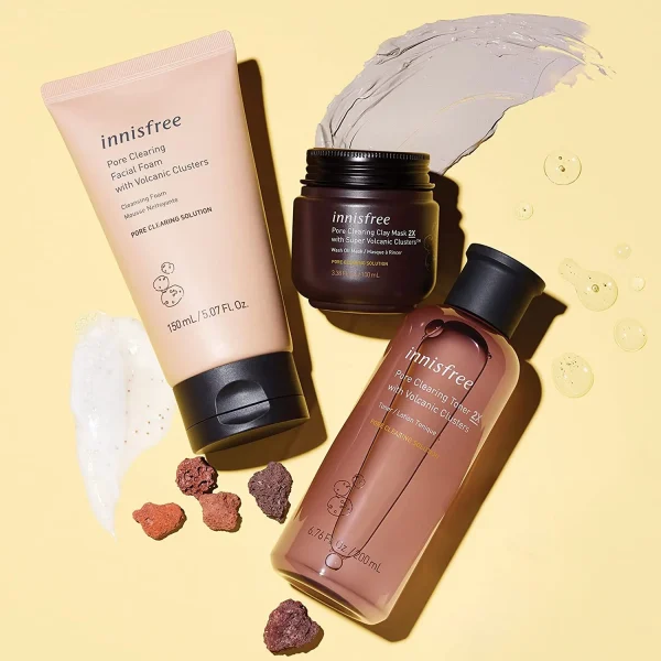 Innisfree Pore Clearing Facial Foam with Volcanic Clusters Face Cleanser - Image 2