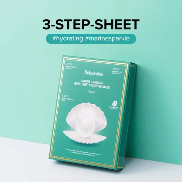 JM Solution Marine Luminous Pearl Deep Moisture Mask - Image 9