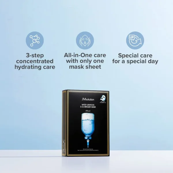 JM Solution Water Luminous S.O.S Ringer Mask - Image 3