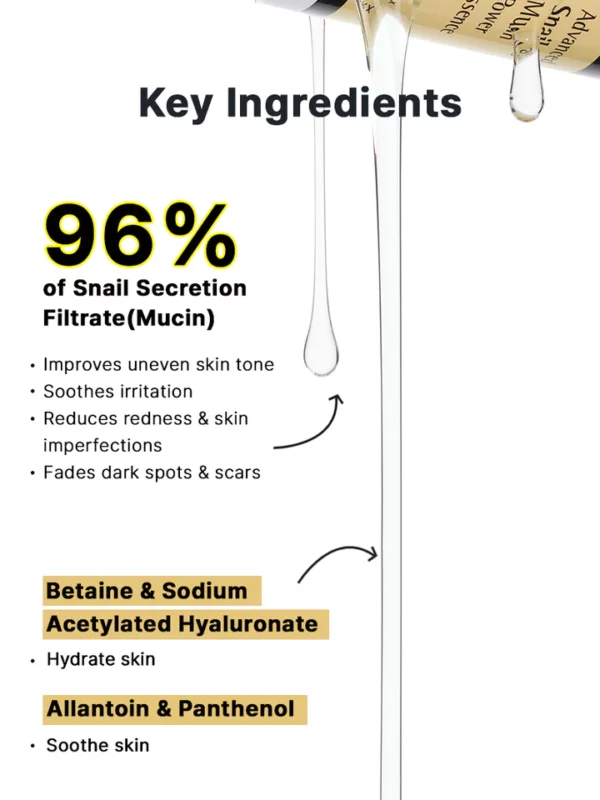 COSRX Advanced Snail 96 Mucin Power Essence 100ml - Image 2