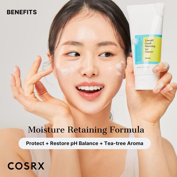 COSRX Low pH Good Morning Gel Cleanser, 5.07 fl.oz / 150ml - Image 3