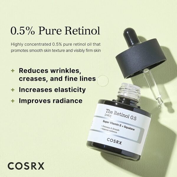 COSRX Retinol 0.5 Oil 20ml - Image 3