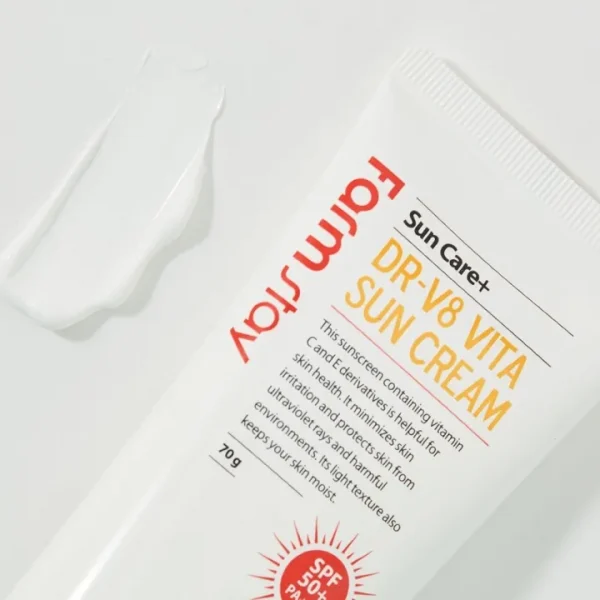 Farmstay Dr-V8 Vita Sun Cream, 70g - Image 2