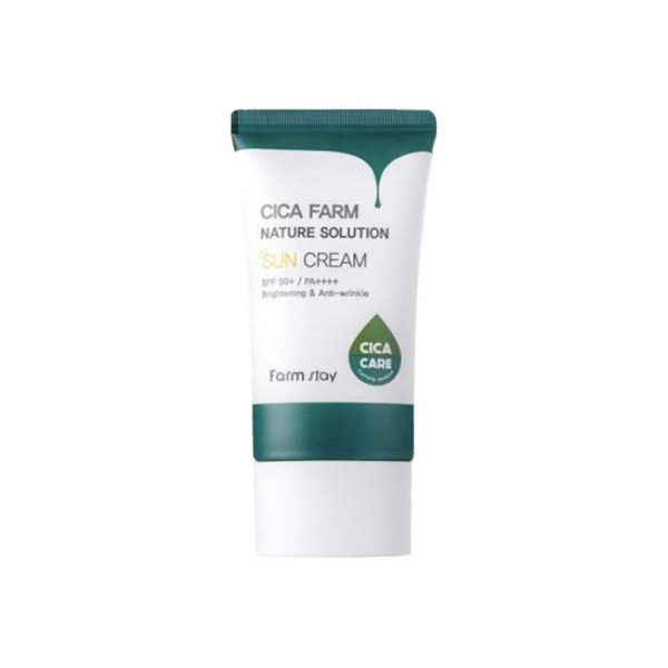 Farmstay Cica Farm Nature Solution Sun Cream SPF50+, 50g - Image 2