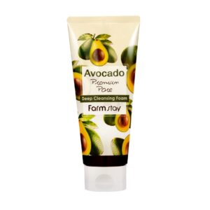 Farmstay Avocado Premium Pore Deep Cleansing Foam, 180 ml / 6.09 fl. oz