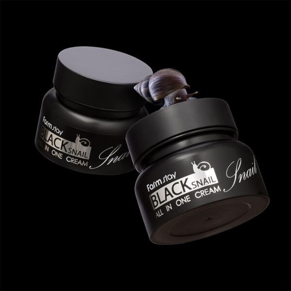 Farmstay Black Snail All In One Cream, 100 ml - Image 3