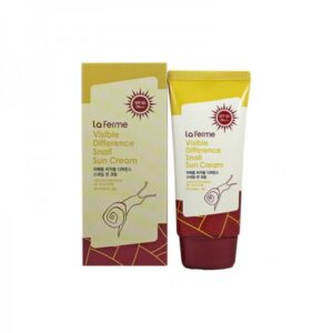 Farmstay La Ferme Visible Difference Snail Sun Cream, 70g