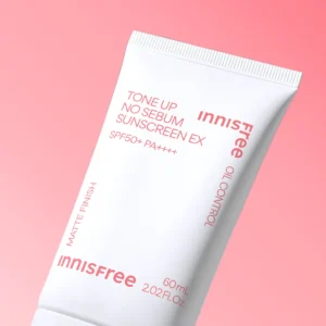 Innisfree - Tone Up No Sebum Sunscreen EX SPF50+ PA++++ 60ml