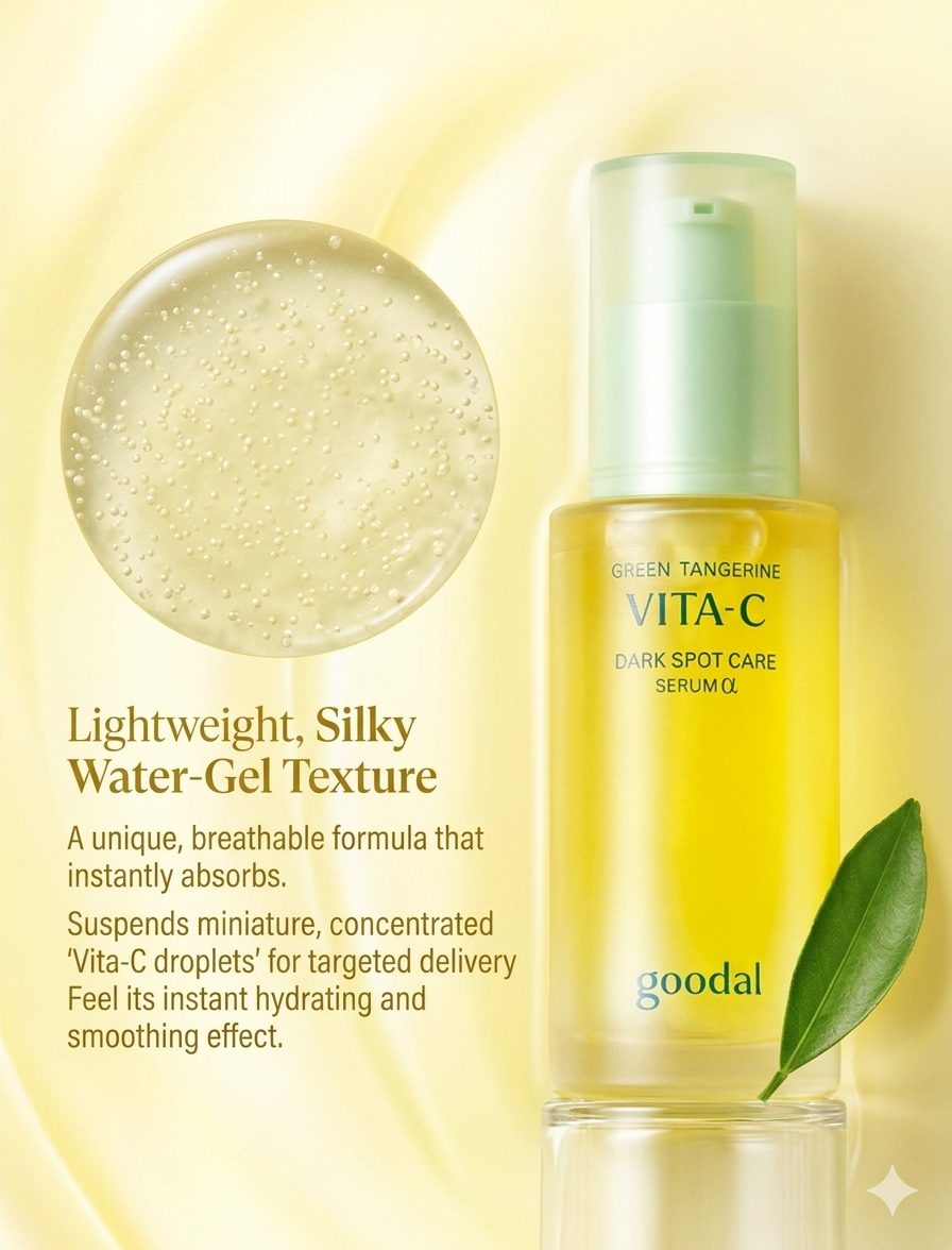 Goodal Green Tangerine Vita C Dark Spot Serum 40ml - Image 3