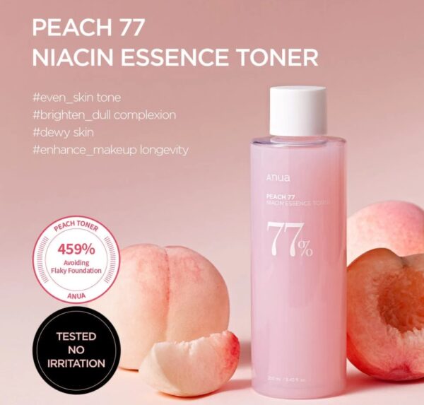 Anua Peach 77 Niacin Essence  250ml - Image 2