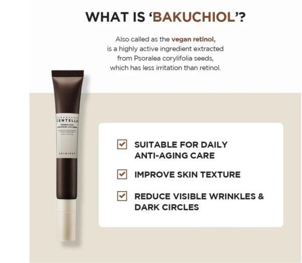 Skin1004 Madagascar Centella Probio-Cica Bakuchiol Eye Cream 20ml - Image 2