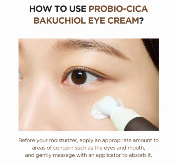 Skin1004 Madagascar Centella Probio-Cica Bakuchiol Eye Cream 20ml - Image 6