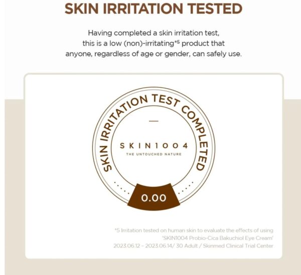 Skin1004 Madagascar Centella Probio-Cica Bakuchiol Eye Cream 20ml - Image 5