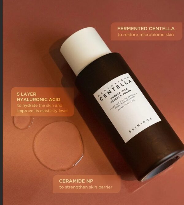 Skin1004 - Madagascar Centella Probio-Cica Essence Toner 210ml - Image 2