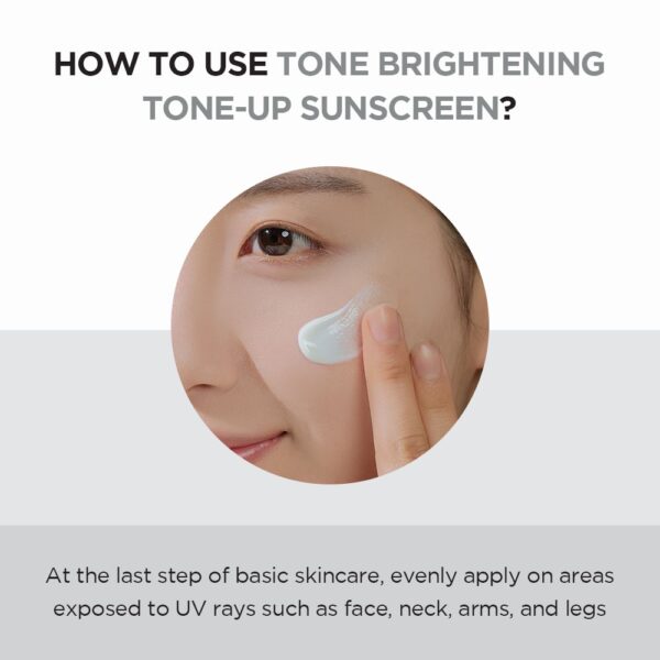 Skin1004 Madagascar Centella Tone Brightening Tone-Up Sunscreen SPF50+ PA++++ 50ml - Image 6