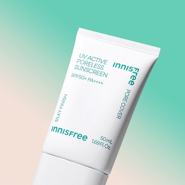 Innisfree UV Active Poreless Sunscreen SPF 50+ PA++++ 50ml