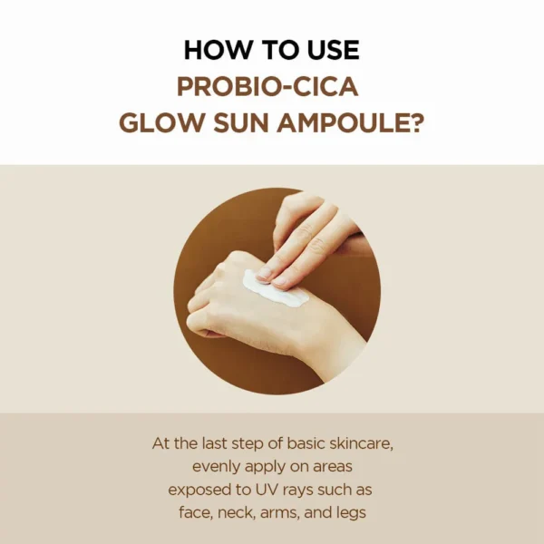 [SKIN1004] Madagascar Centella Probio-cica Glow Sun Ampoule 50ml - Image 5