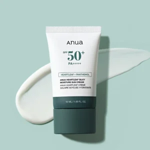 Anua Heartleaf Silky Moisture Sun Cream - 50ml