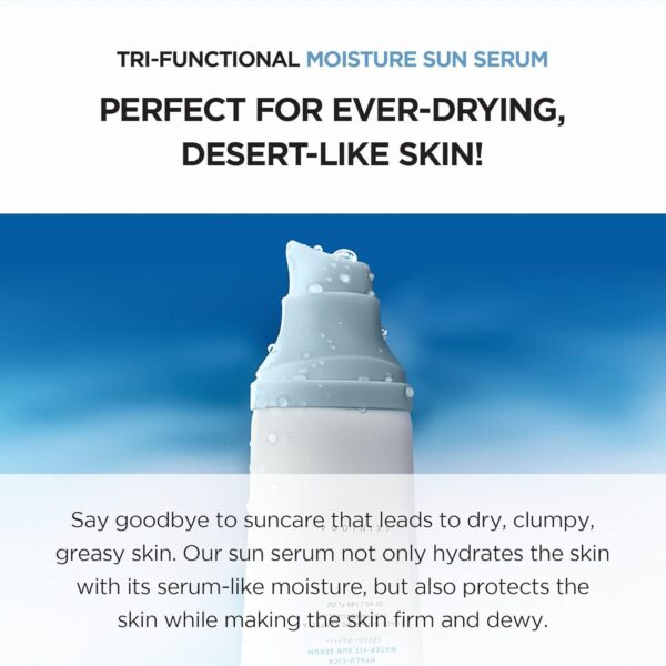 Skin 1004 Madagascar Centella Hyalu Cica Water fit sun serum spf50+ Twin Pack - Image 3