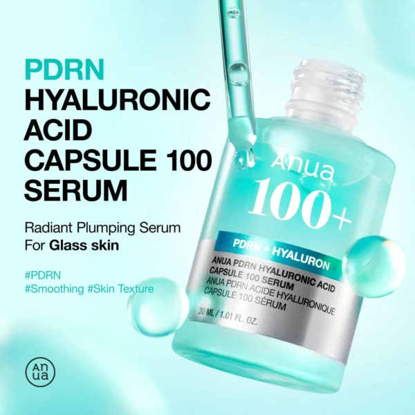 ANUA PDRN Hyaluronic Acid Capsule 100  Serum 30ml - Image 4