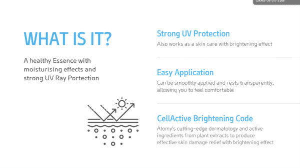 Atomy Absolute Essence Sunscreen 40ml - Image 5