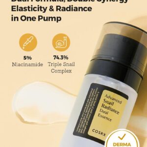 Cosrx Advanced Snail Radiance Dual Essence 80ml