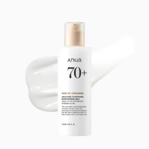 anua rice 70+ ceramide intensive moisturizing milk 150ml