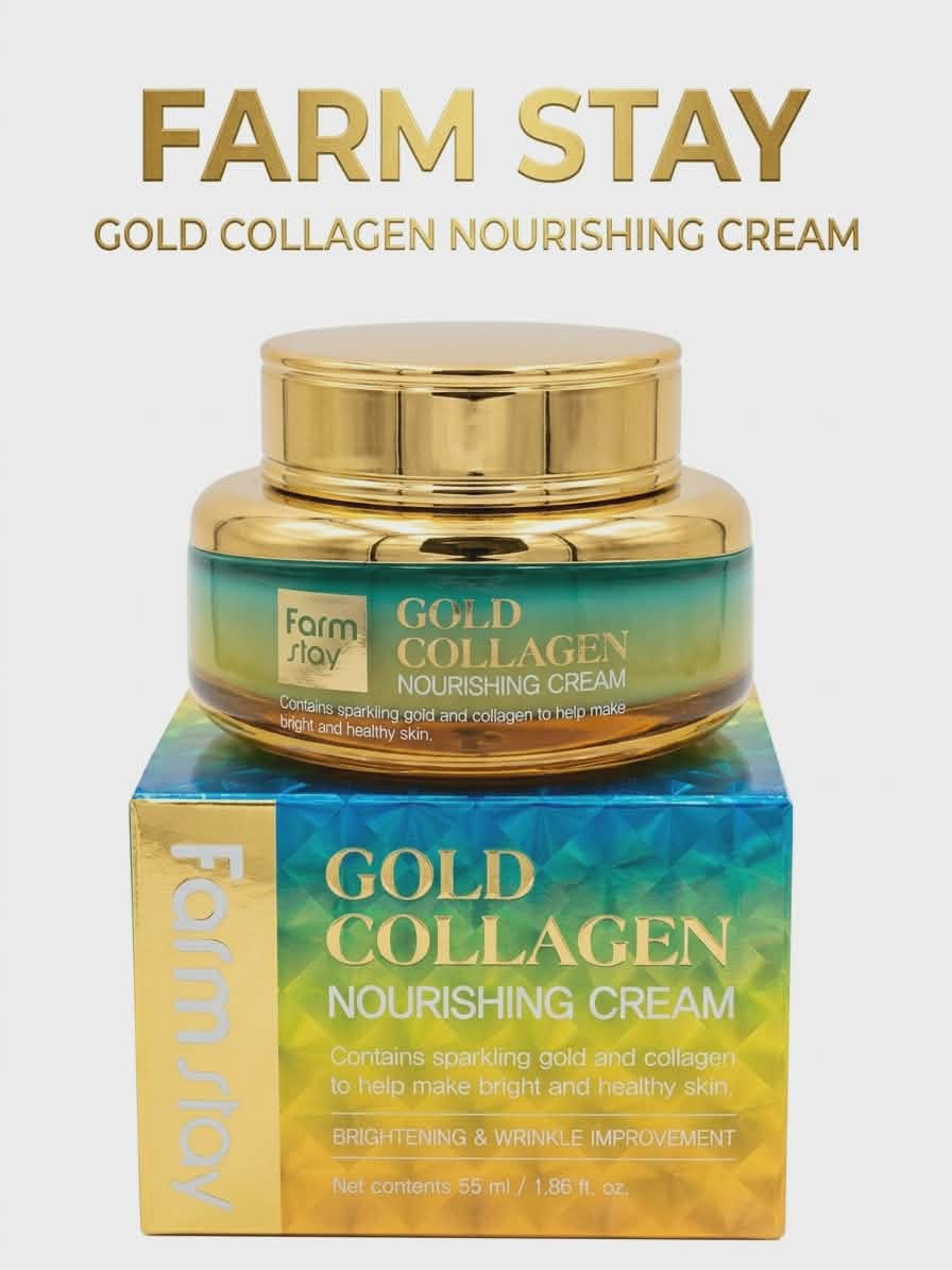 Farmstay gold collagen nourishing cream - 55ml